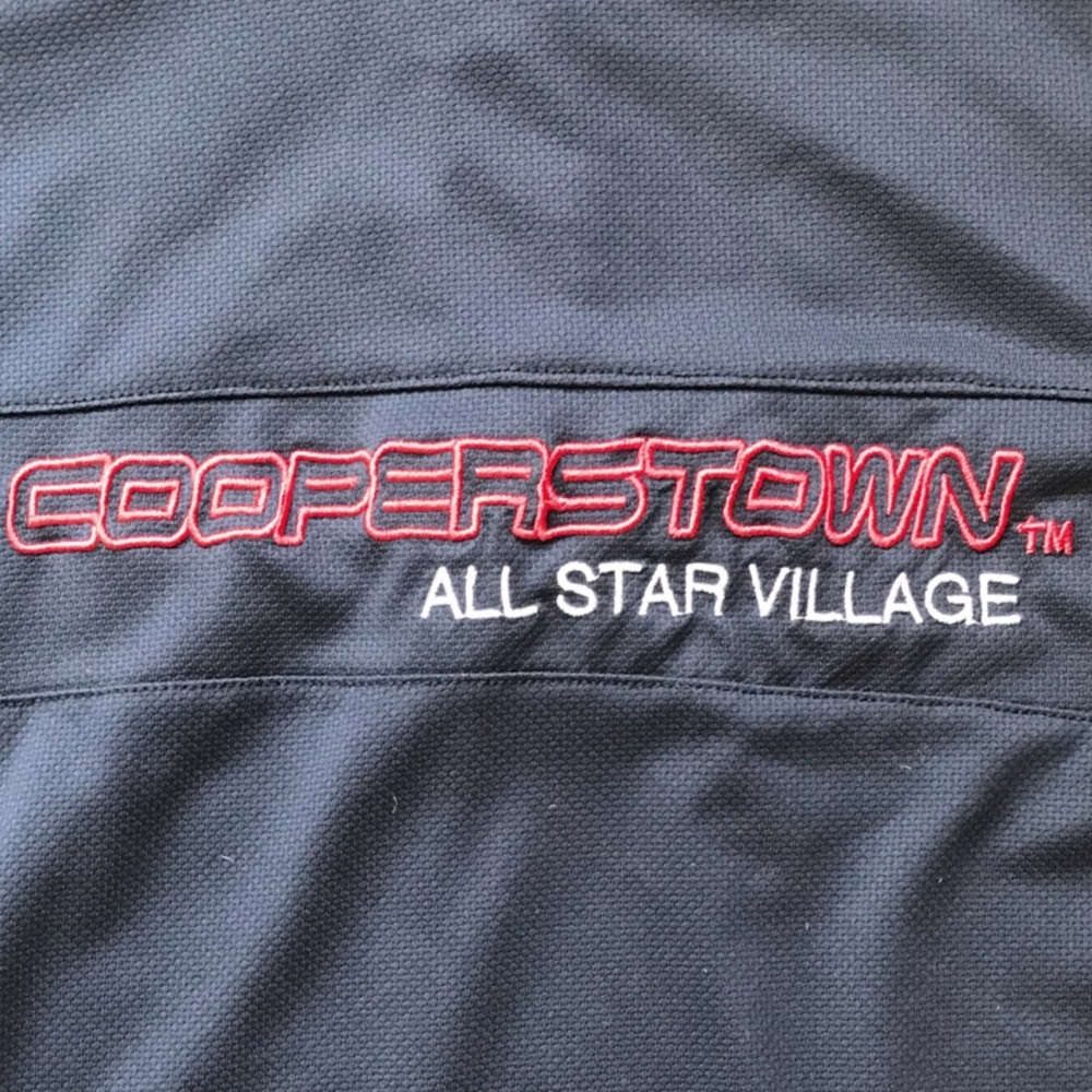 Cooperstown All Star Village Navy Blue Polo - Picture 6 of 6